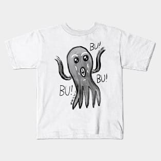 Scary cute ghost named Cuten Bububu! Kids T-Shirt